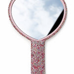 Crystal Heart Mirror (Luxury Handheld Lash Mirror)